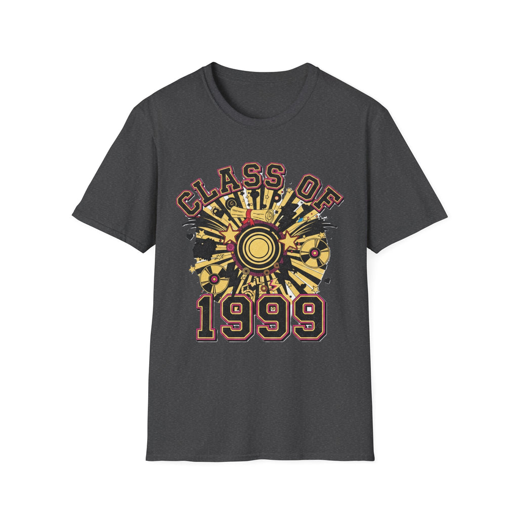 🎓 Class of 1999 T-Shirt | Retro Graduation Design, Vintage Year Tee ⭐