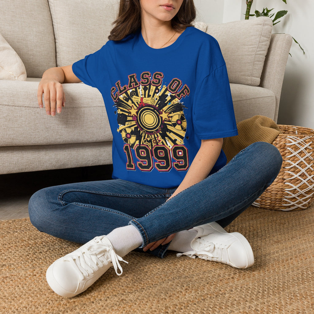 🎓 Class of 1999 T-Shirt | Retro Graduation Design, Vintage Year Tee ⭐