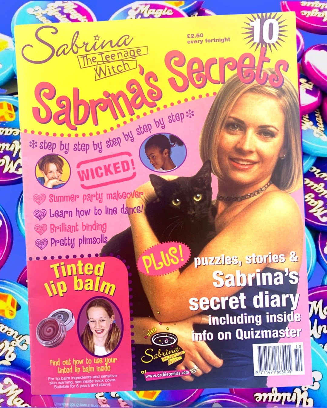 Sabrina the Teenage Witch Magazine — Choose Your Issue! Sabrina Secrets, 90s Collectibles, Nickelodeon, TGIF