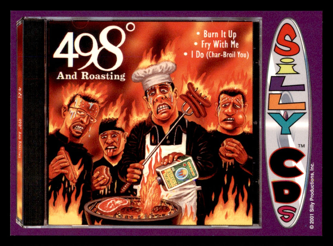 Silly CD's Trading Cards — Sealed Box, Individual Cards, Stickers, Puzzles & Packs