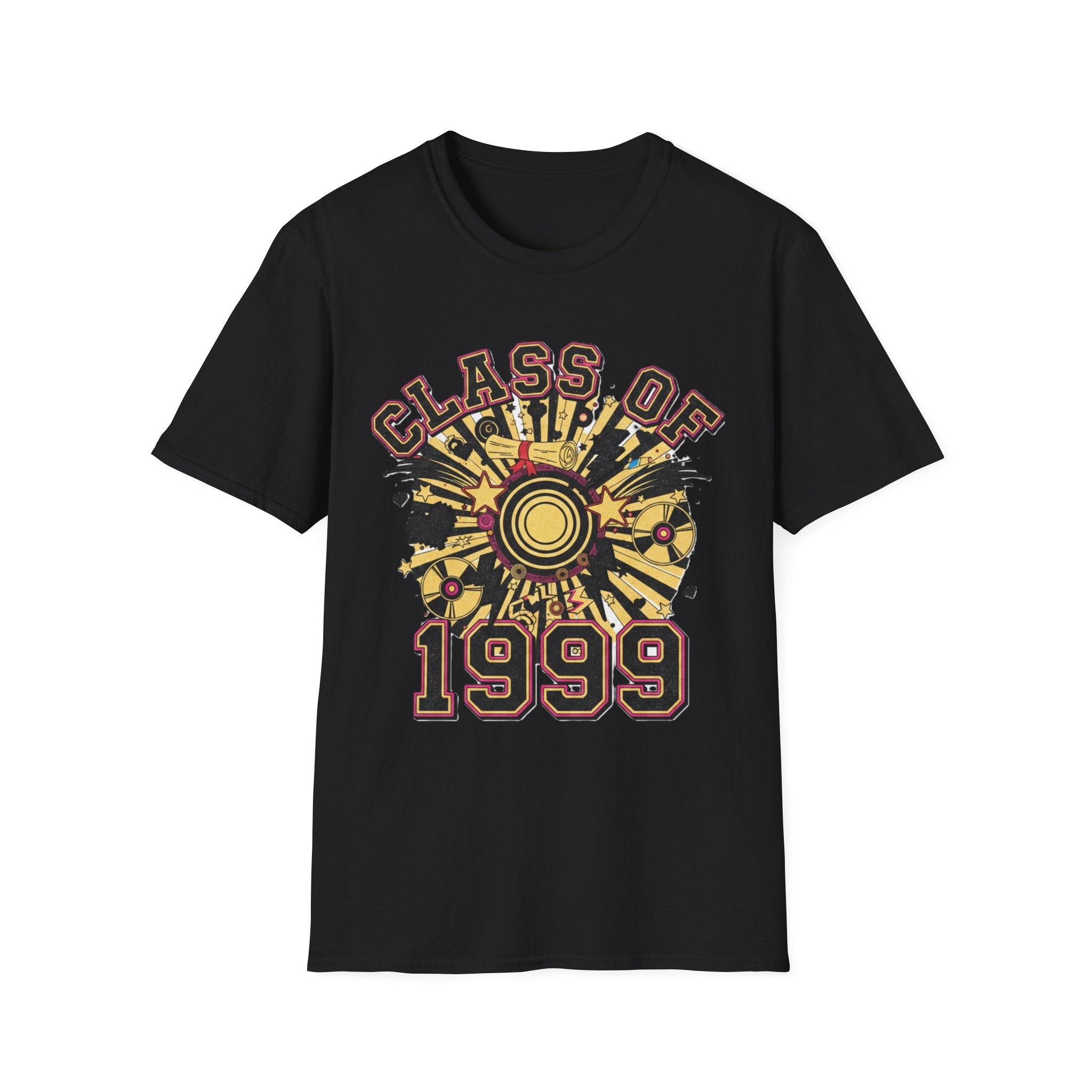 🎓 Class of 1999 T-Shirt | Retro Graduation Design, Vintage Year Tee ⭐