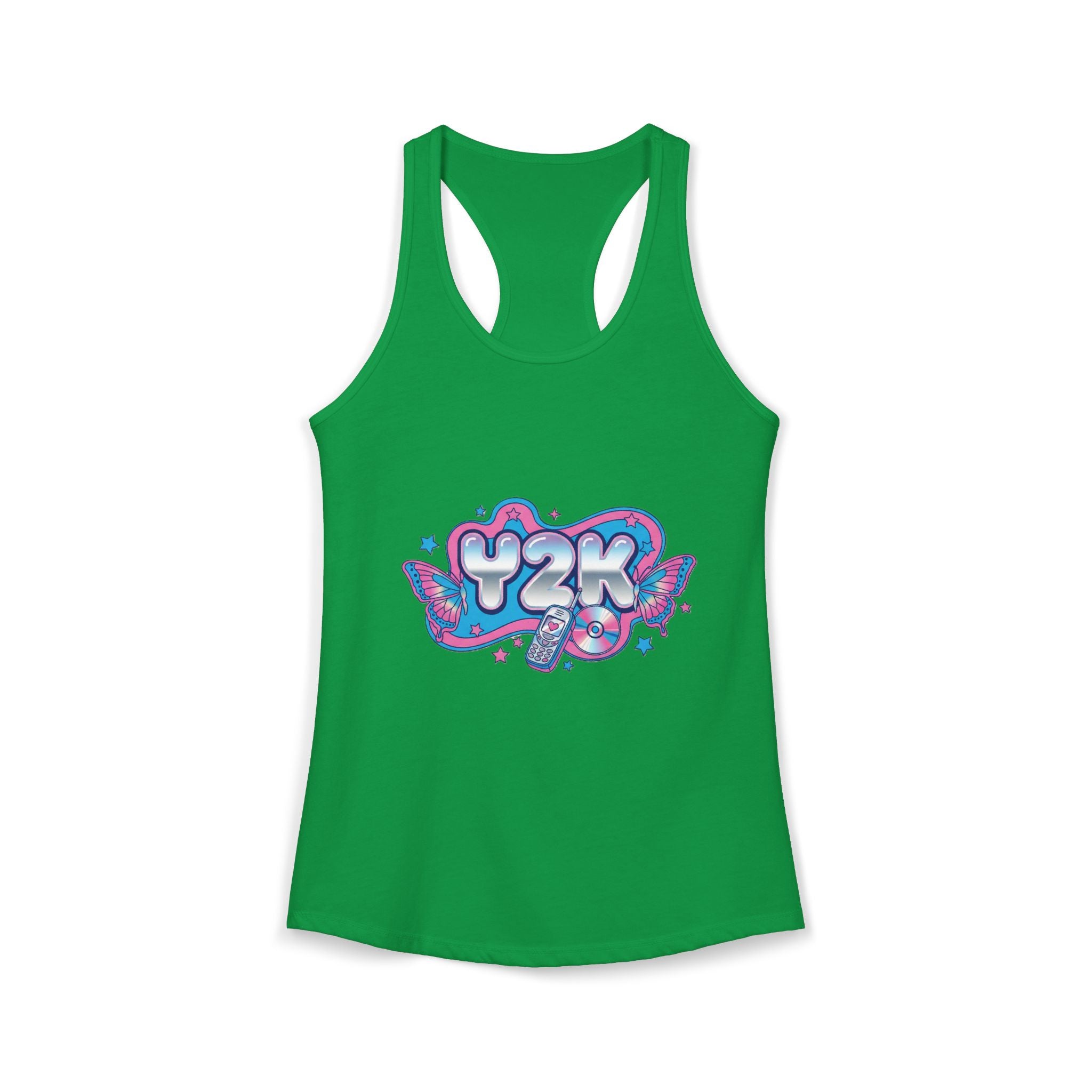 Y2K Racerback Tank Top 💿🦋✨