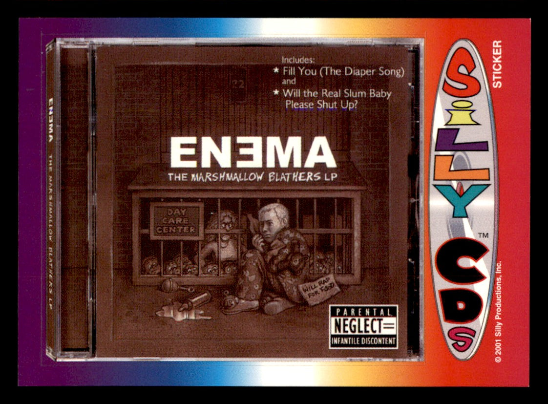 Silly CD's Trading Cards — Sealed Box, Individual Cards, Stickers, Puzzles & Packs