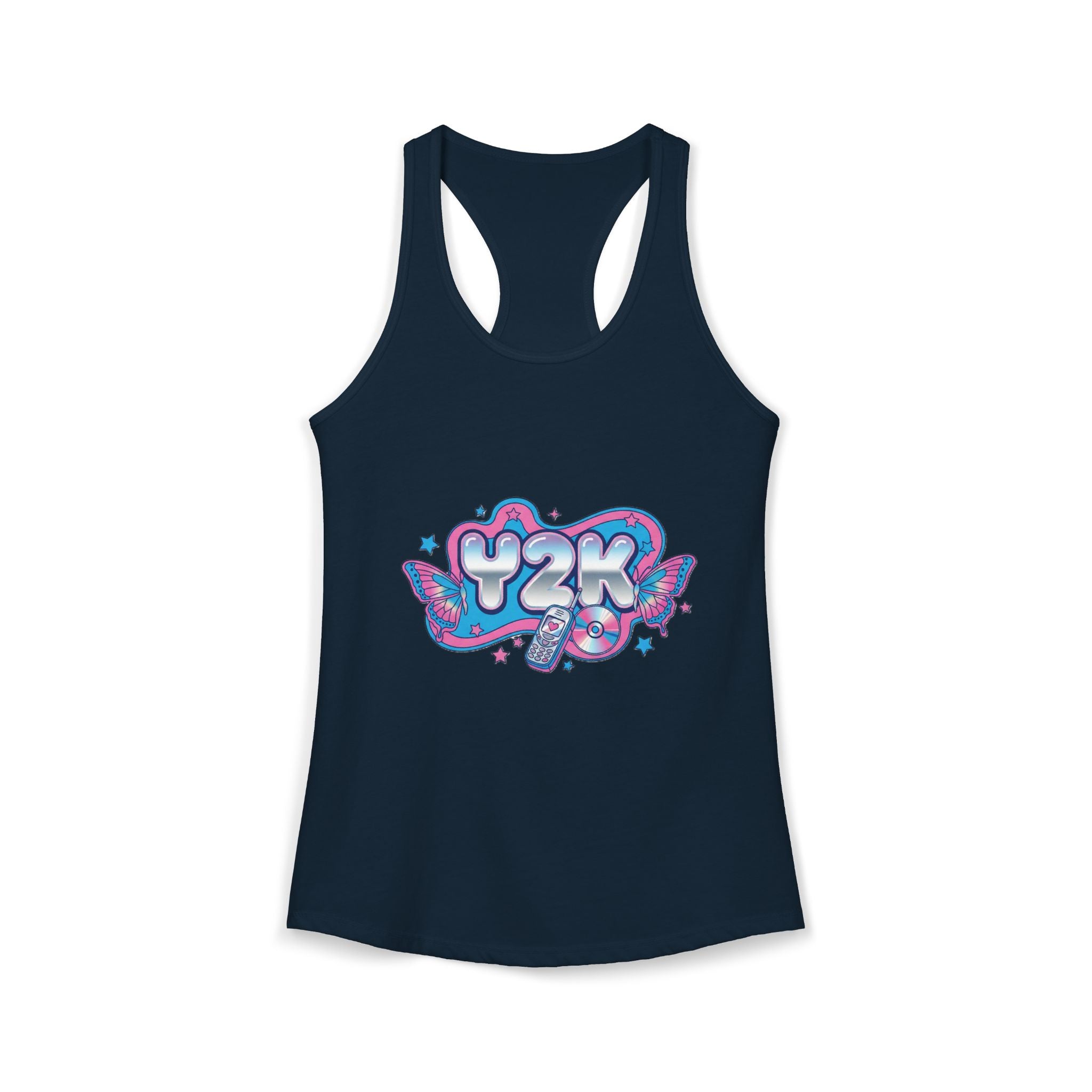 Y2K Racerback Tank Top 💿🦋✨