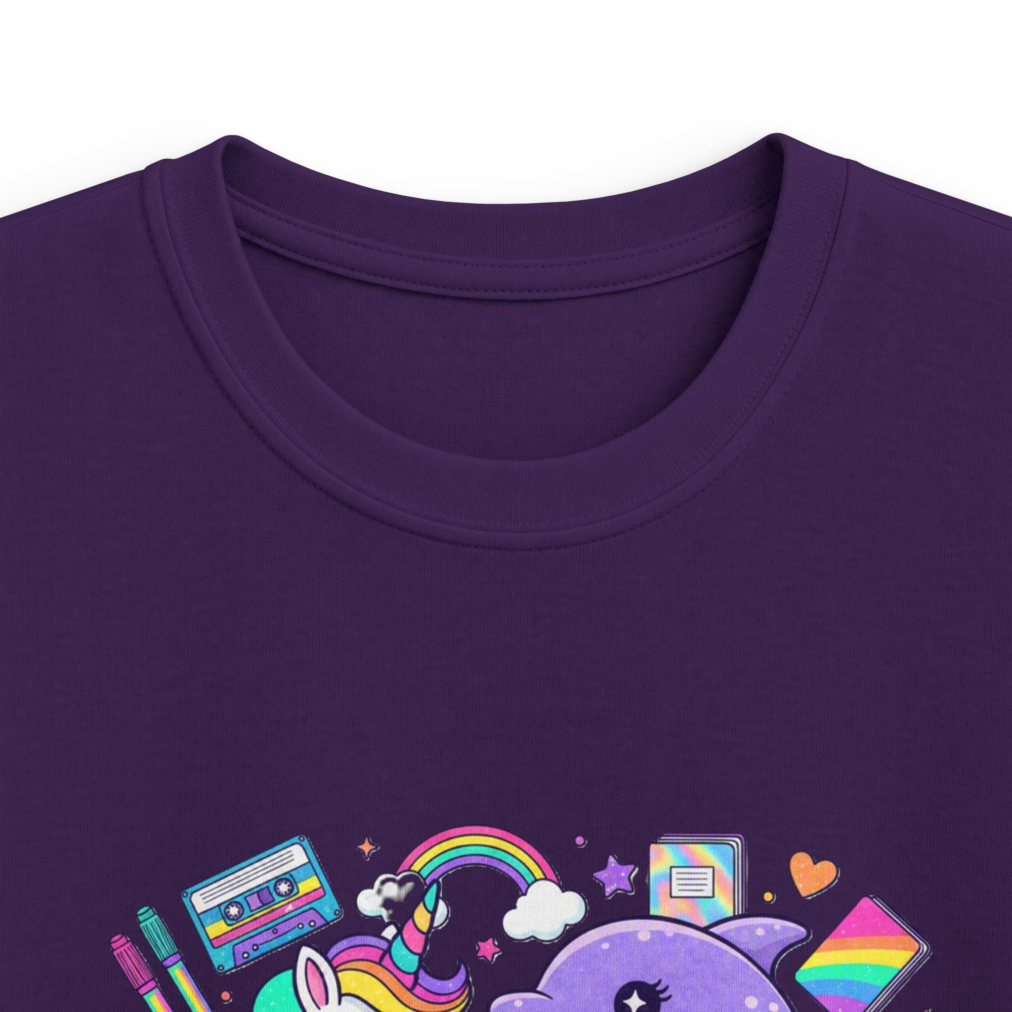 🌈🦄 Rainbow Dreams Unicorn & Dolphin Kids T-Shirt 🐬✨