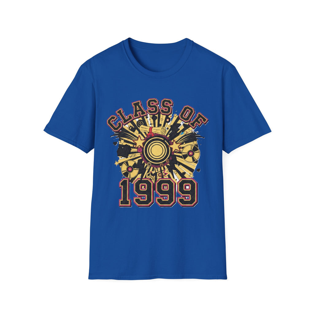 🎓 Class of 1999 T-Shirt | Retro Graduation Design, Vintage Year Tee ⭐