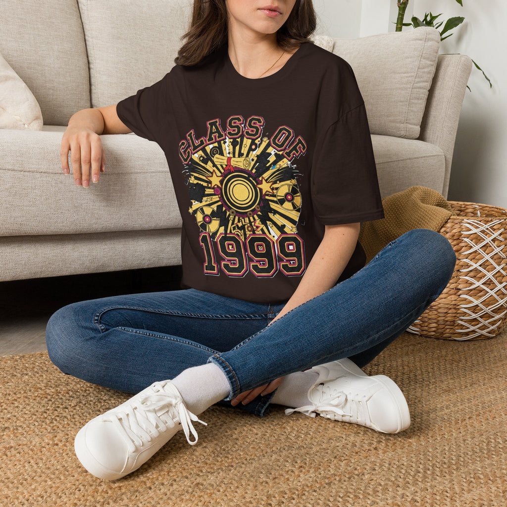 🎓 Class of 1999 T-Shirt | Retro Graduation Design, Vintage Year Tee ⭐