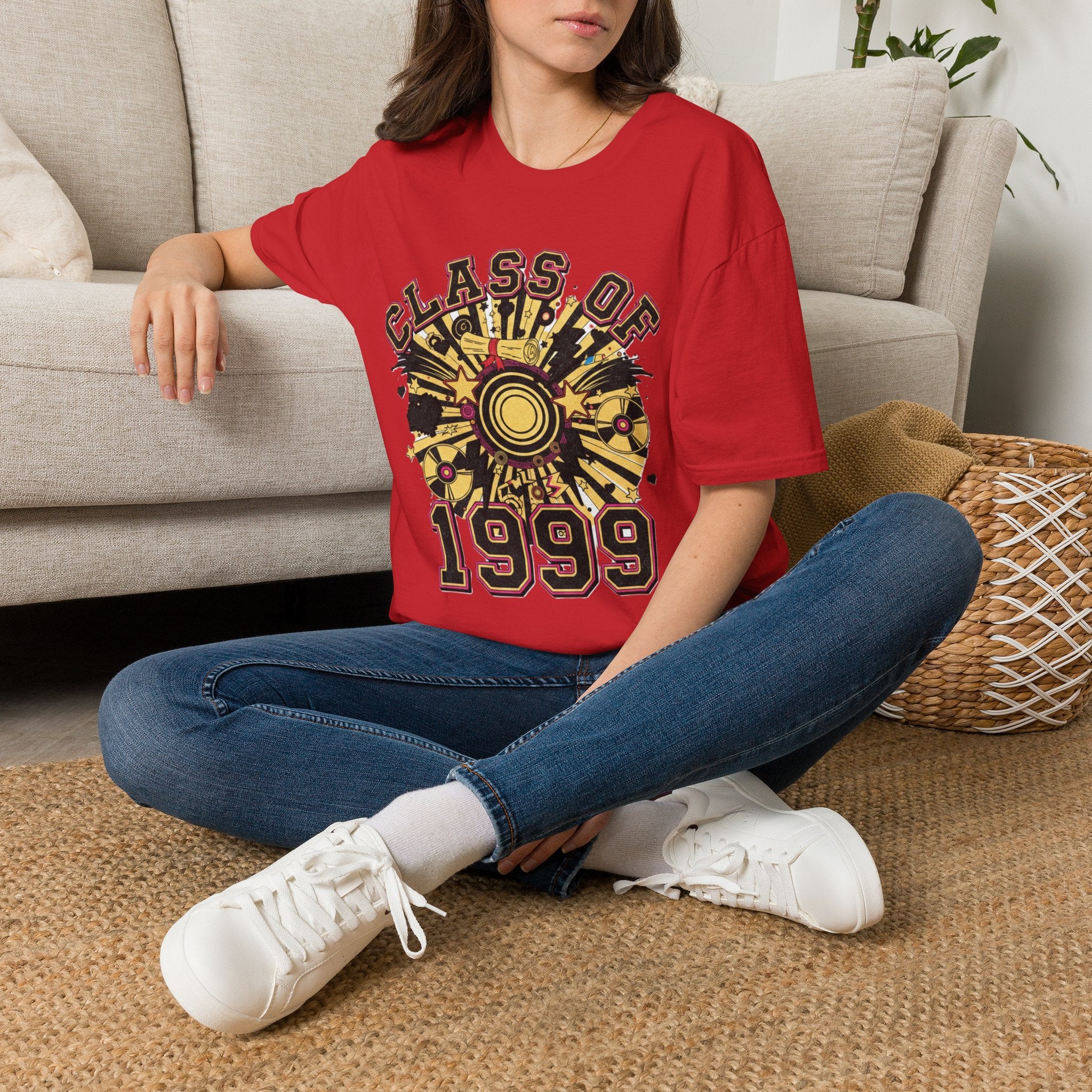 🎓 Class of 1999 T-Shirt | Retro Graduation Design, Vintage Year Tee ⭐