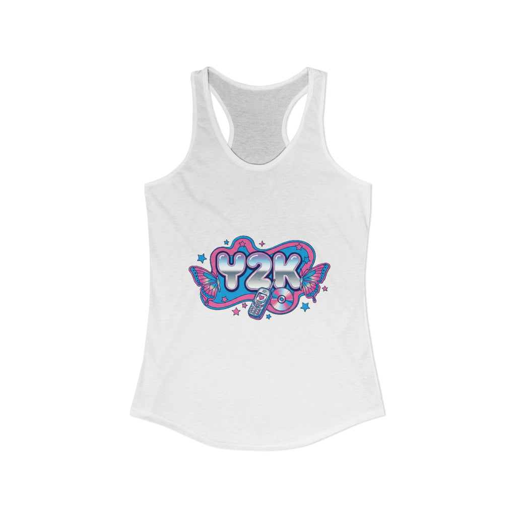 Y2K Racerback Tank Top 💿🦋✨