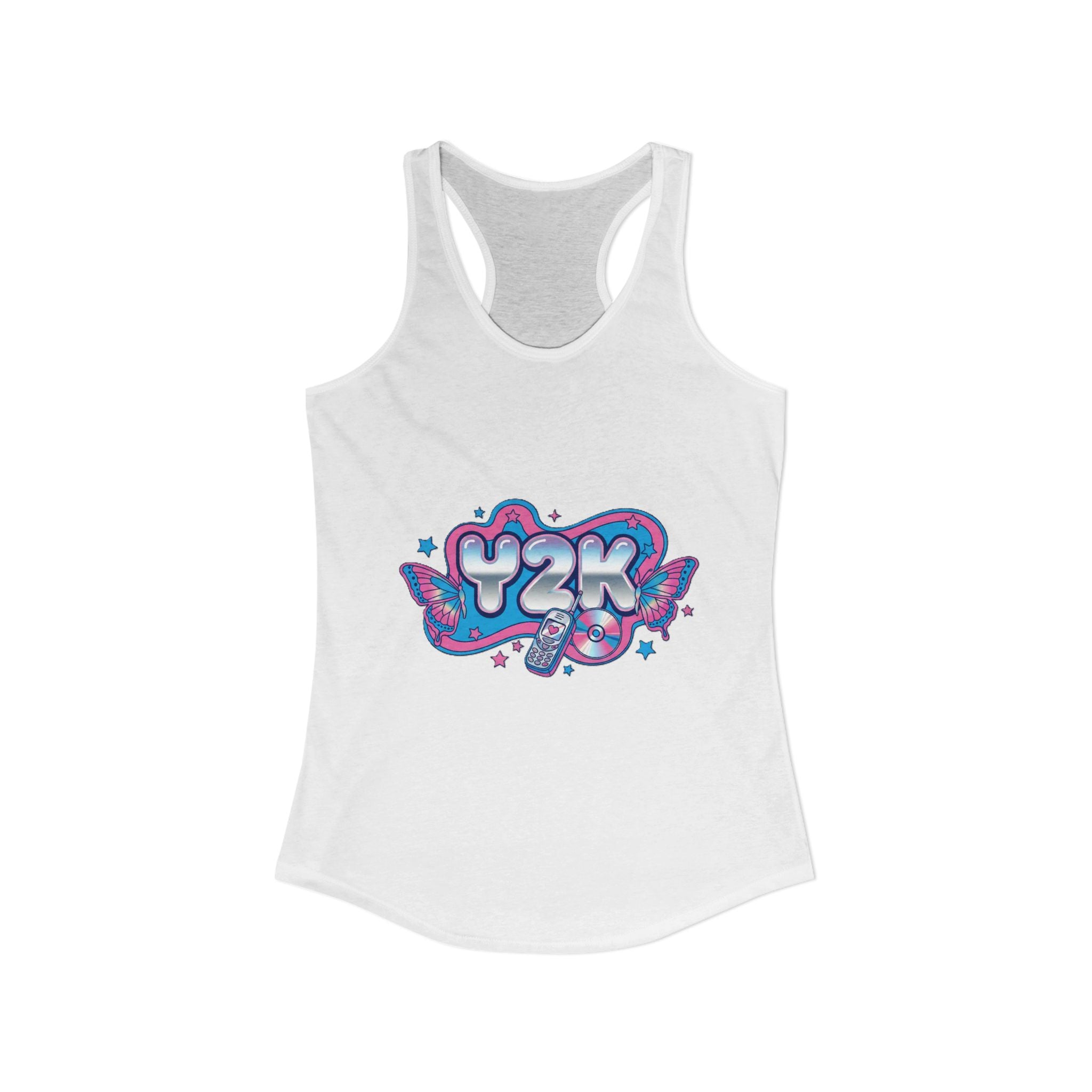 Y2K Racerback Tank Top 💿🦋✨