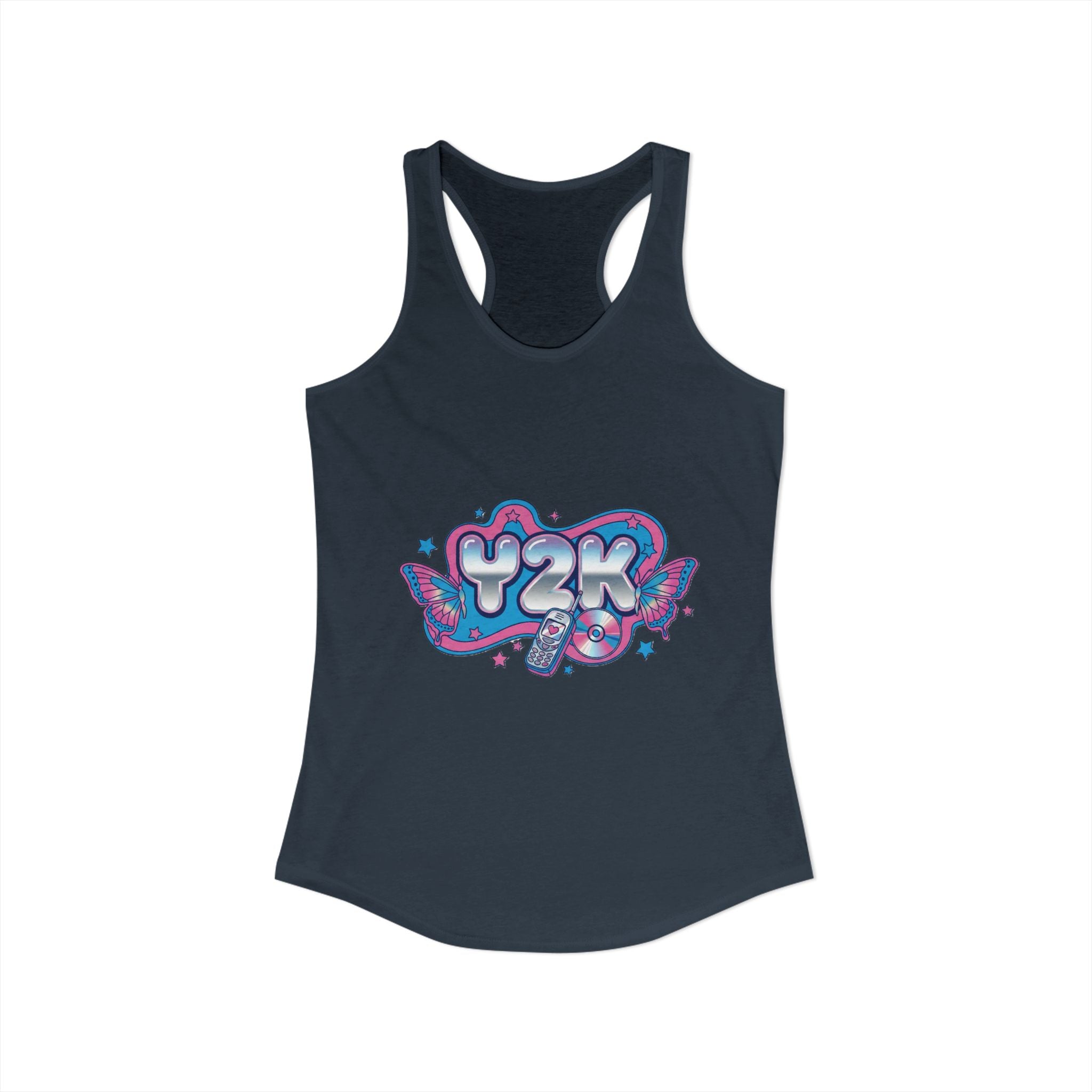 Y2K Racerback Tank Top 💿🦋✨