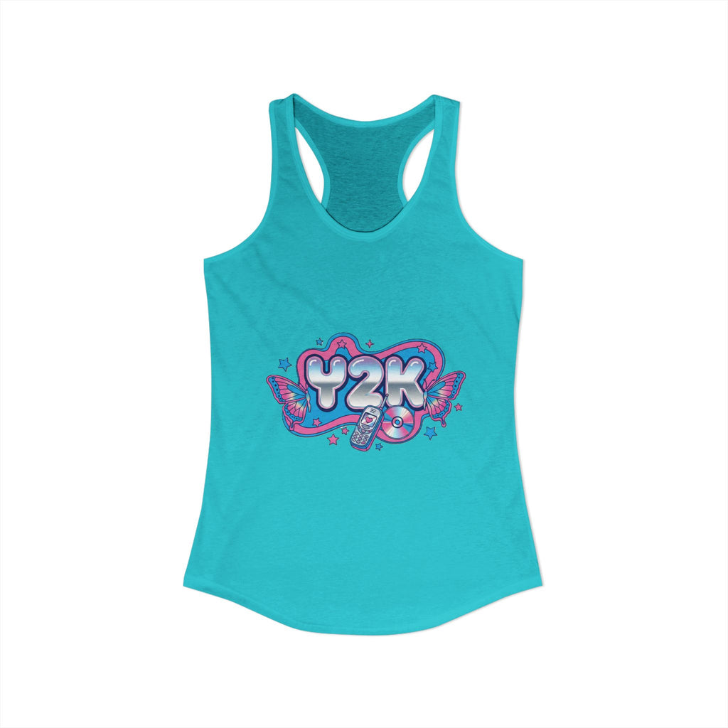 Y2K Racerback Tank Top 💿🦋✨