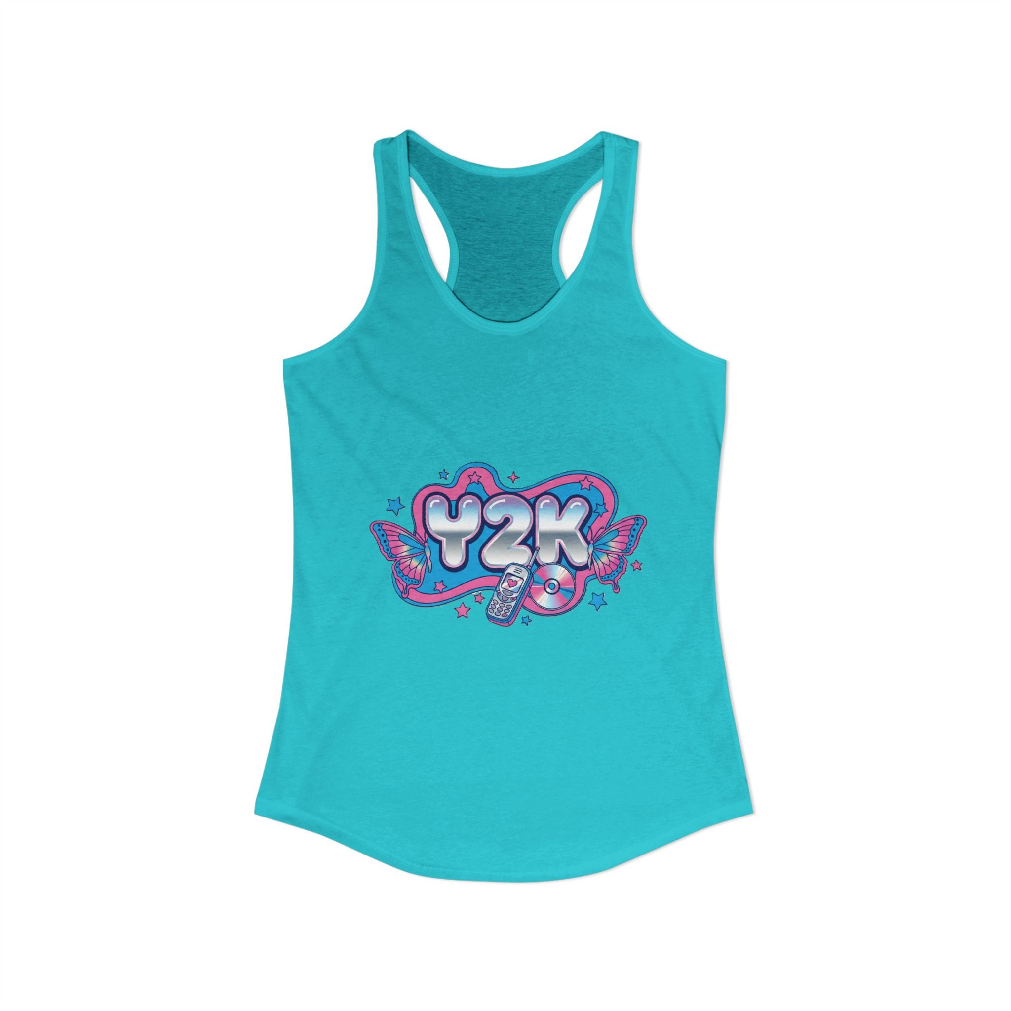 Y2K Racerback Tank Top 💿🦋✨