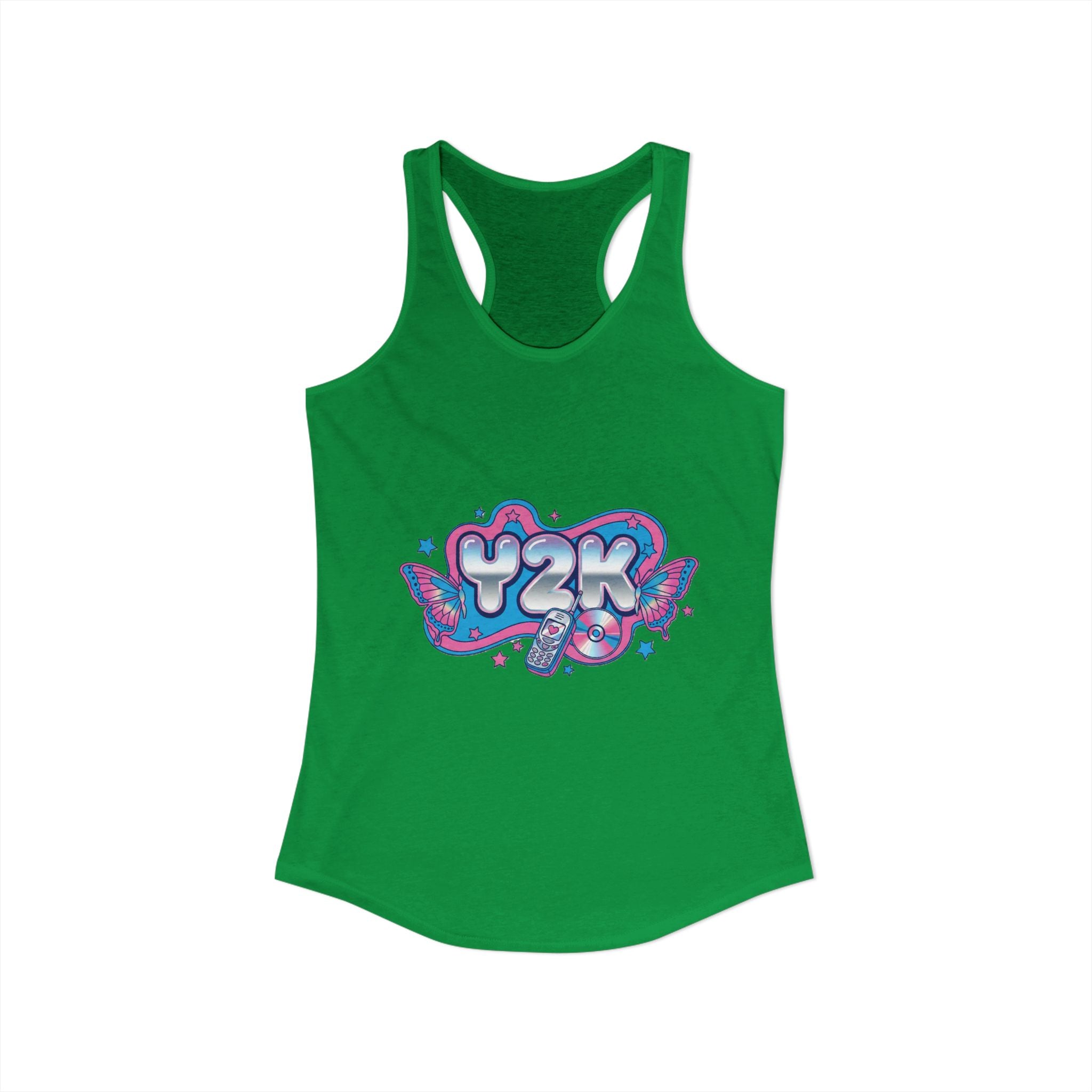 Y2K Racerback Tank Top 💿🦋✨