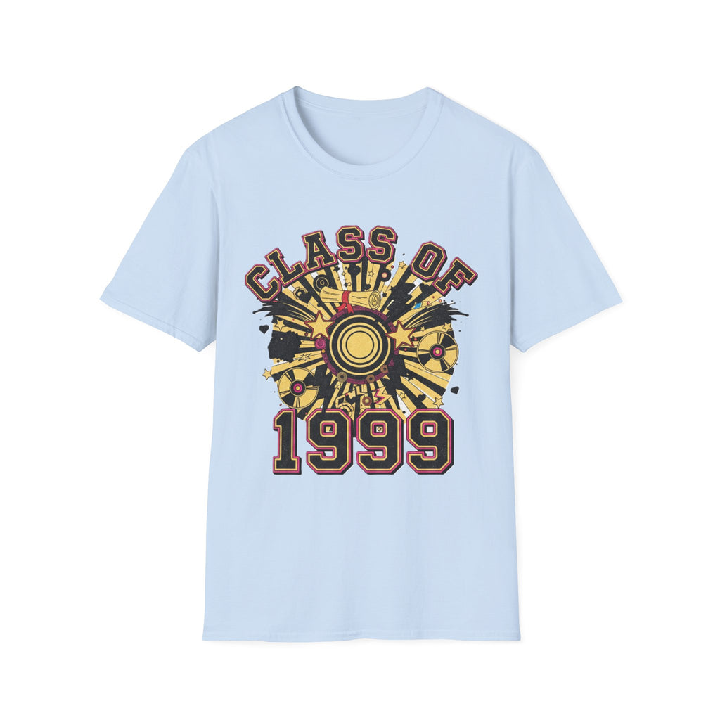 🎓 Class of 1999 T-Shirt | Retro Graduation Design, Vintage Year Tee ⭐