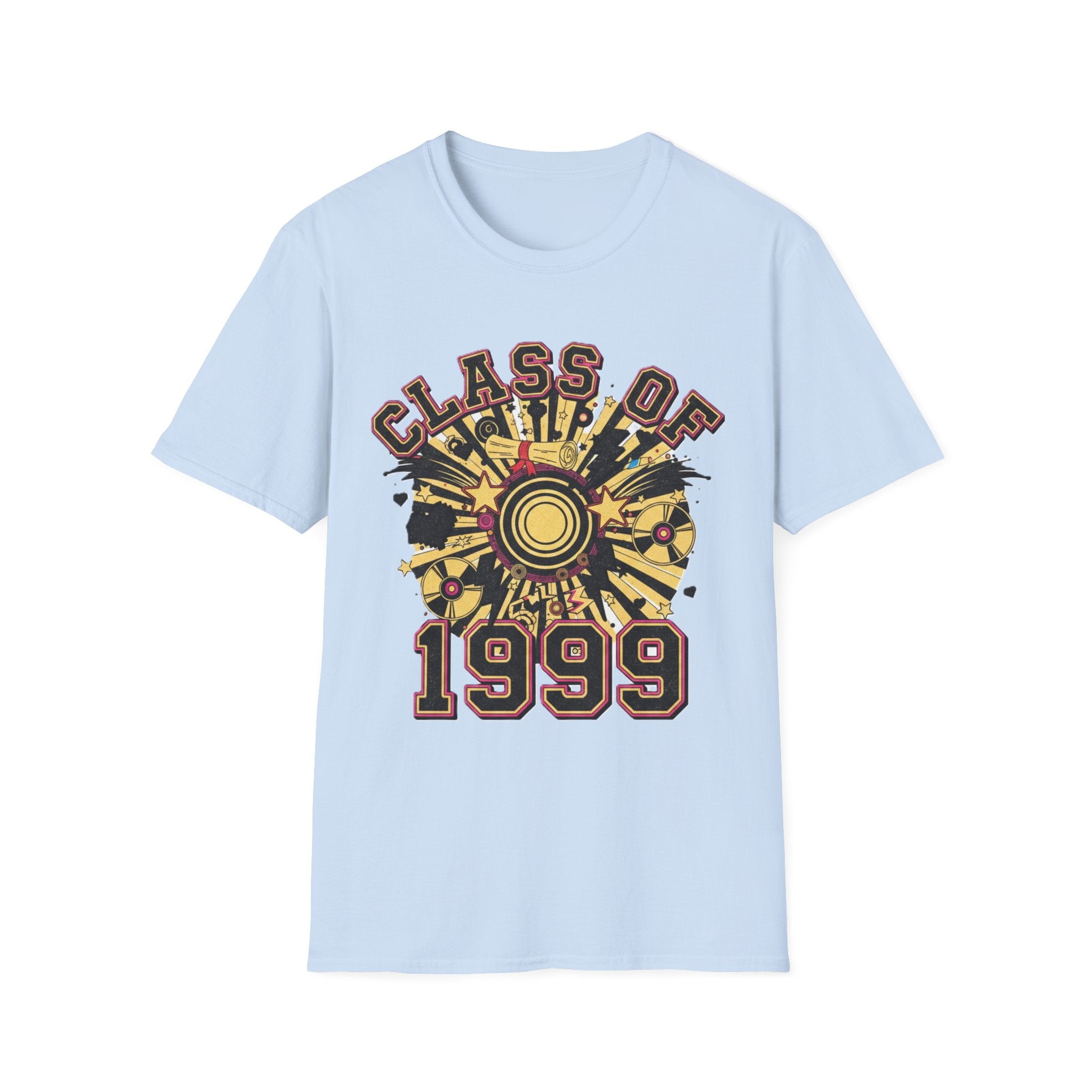 🎓 Class of 1999 T-Shirt | Retro Graduation Design, Vintage Year Tee ⭐