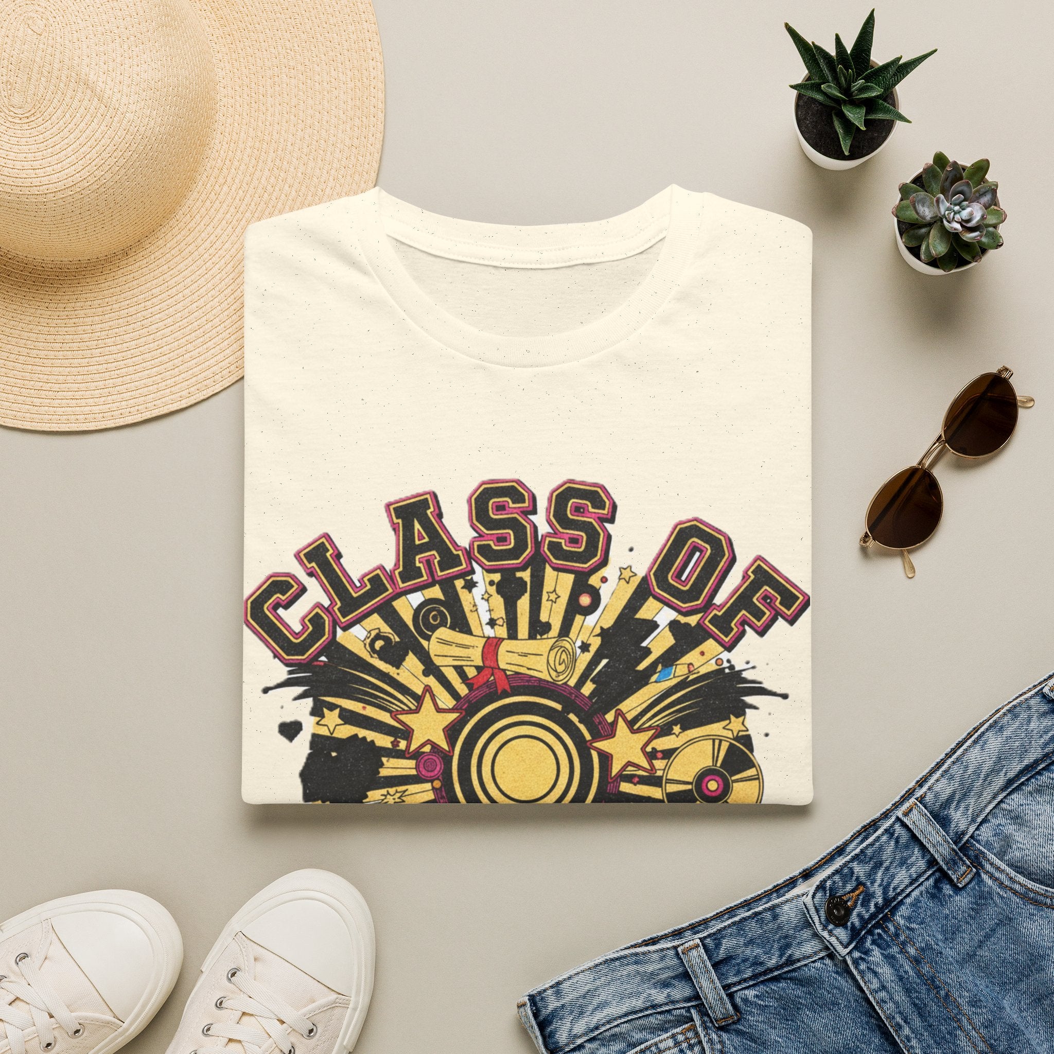 🎓 Class of 1999 T-Shirt | Retro Graduation Design, Vintage Year Tee ⭐