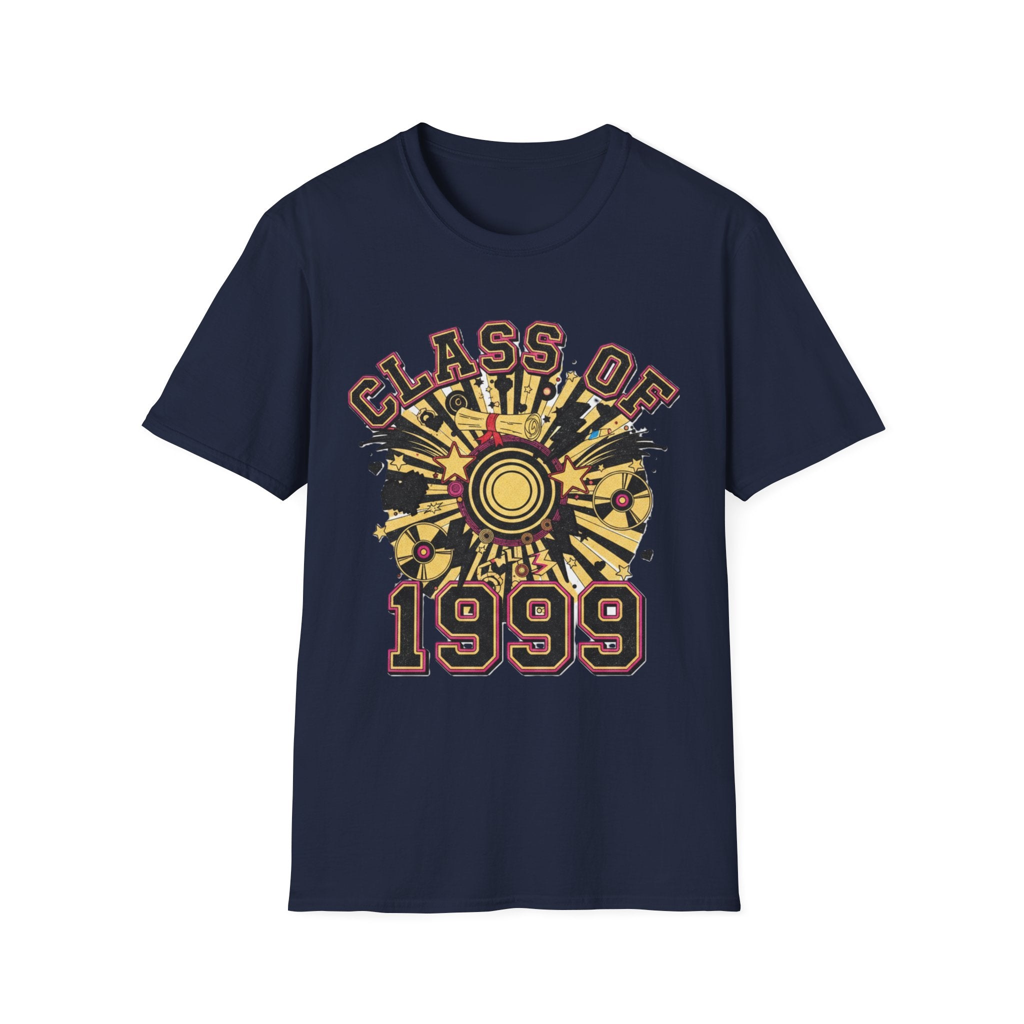 🎓 Class of 1999 T-Shirt | Retro Graduation Design, Vintage Year Tee ⭐