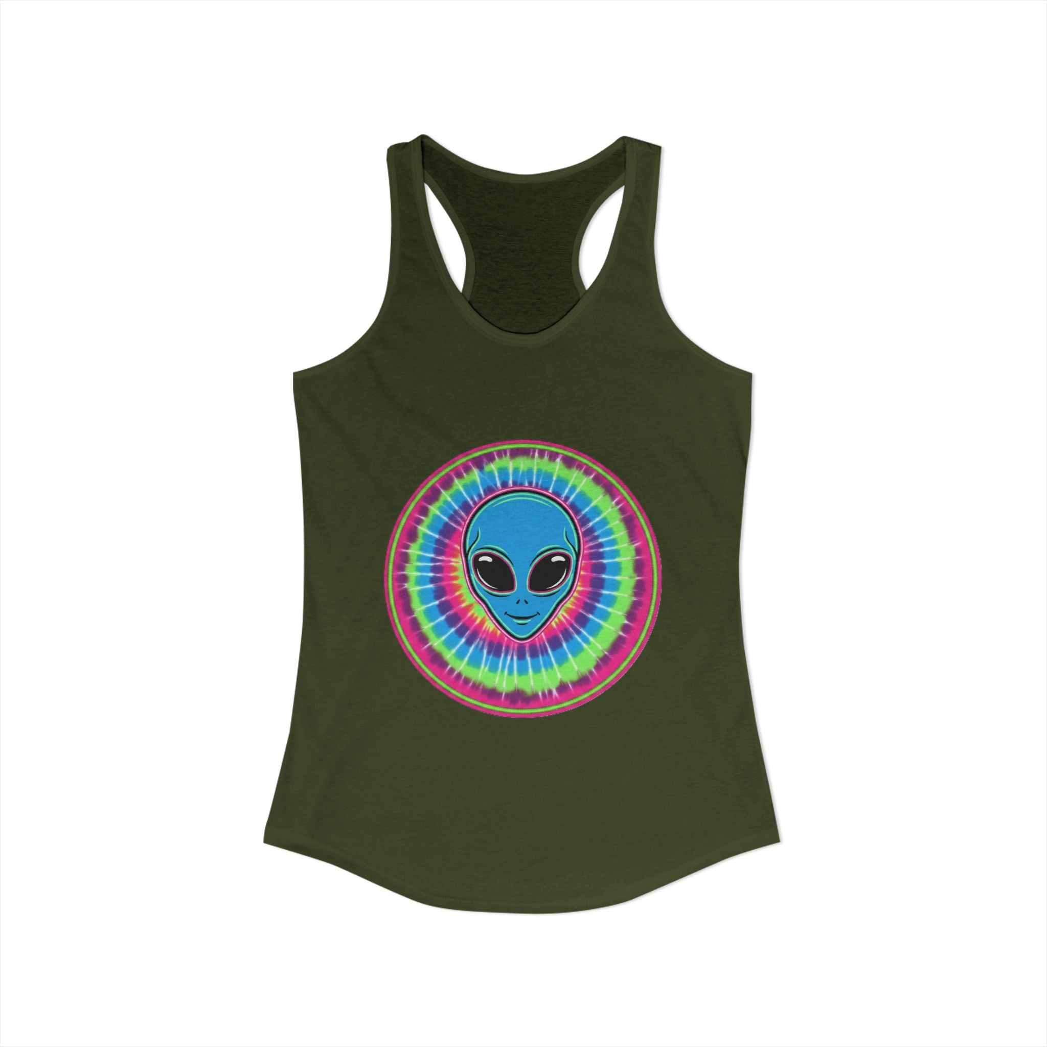 👽 Alien Racerback Tank