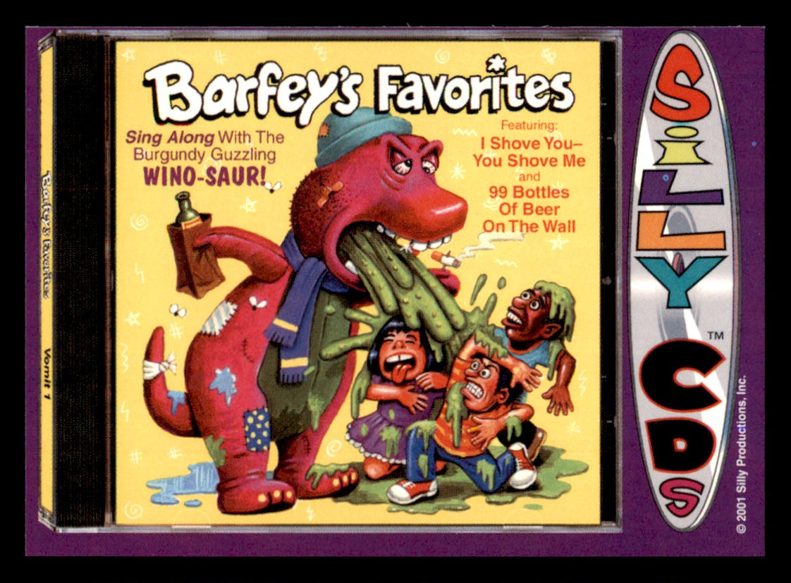 Silly CD's Trading Cards — Sealed Box, Individual Cards, Stickers, Puzzles & Packs