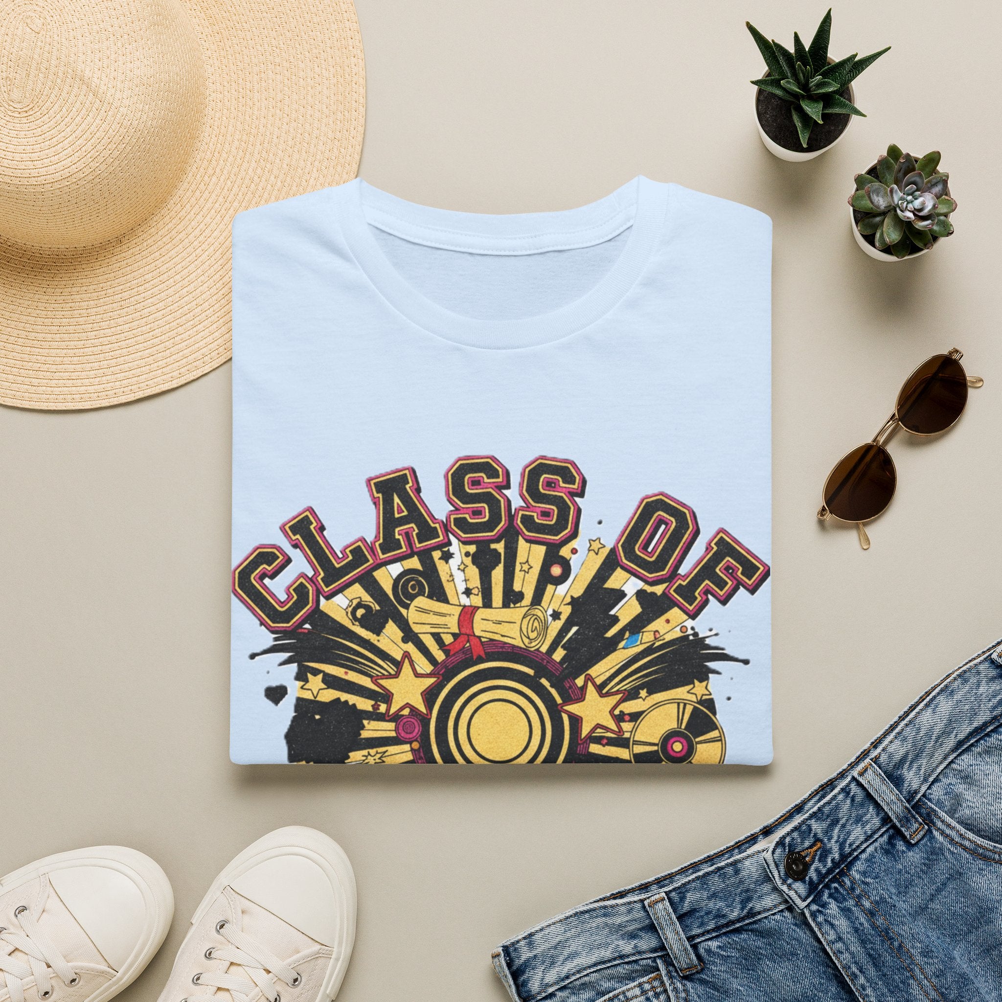 🎓 Class of 1999 T-Shirt | Retro Graduation Design, Vintage Year Tee ⭐