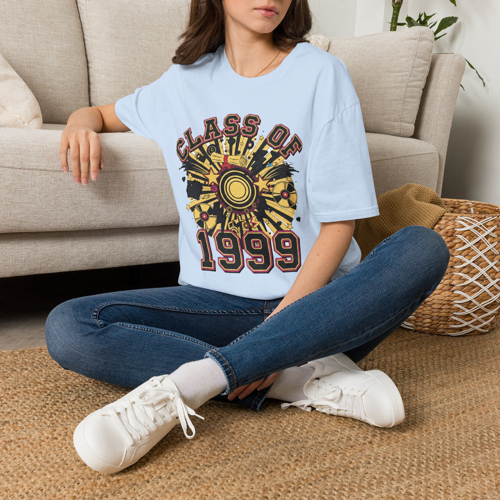 🎓 Class of 1999 T-Shirt | Retro Graduation Design, Vintage Year Tee ⭐