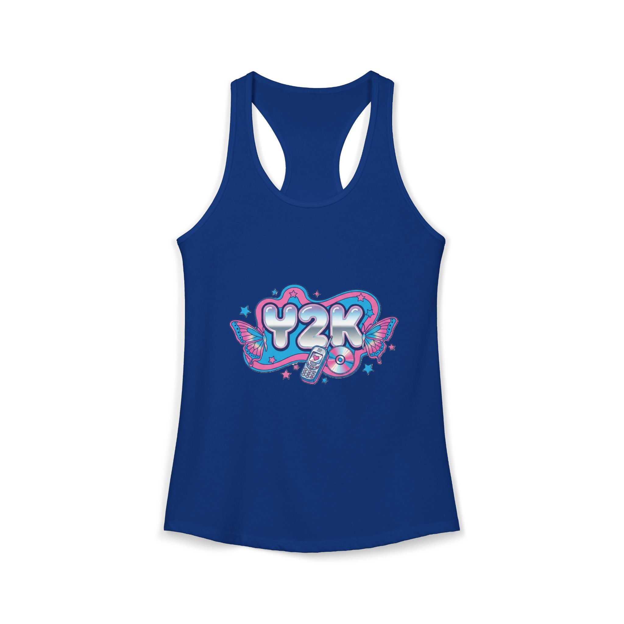 Y2K Racerback Tank Top 💿🦋✨