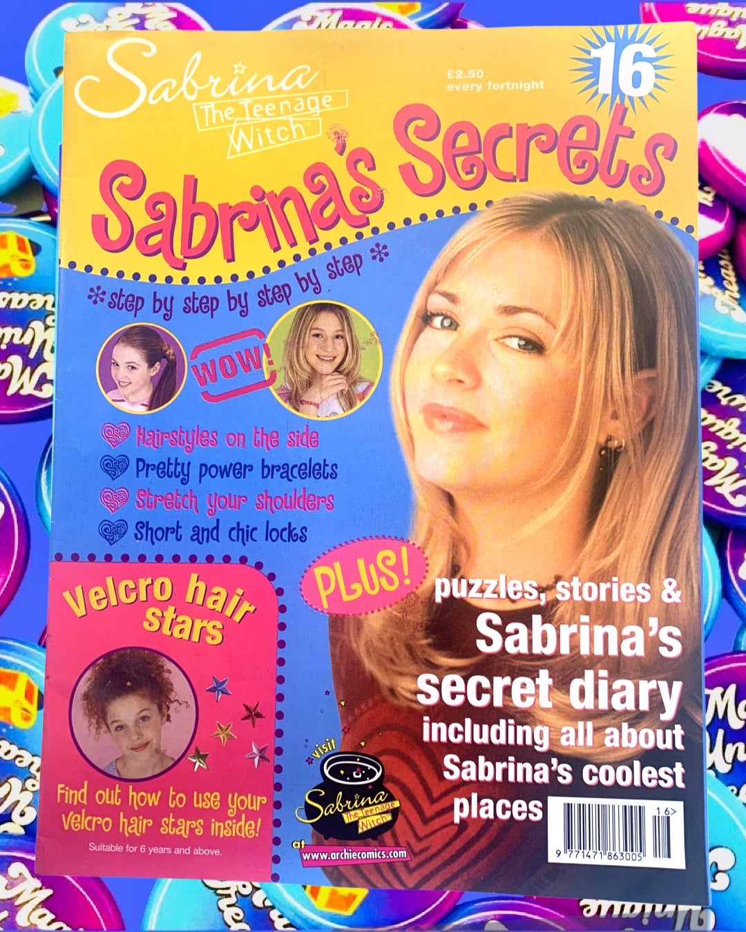 Sabrina the Teenage Witch Magazine — Choose Your Issue! Sabrina Secrets, 90s Collectibles, Nickelodeon, TGIF