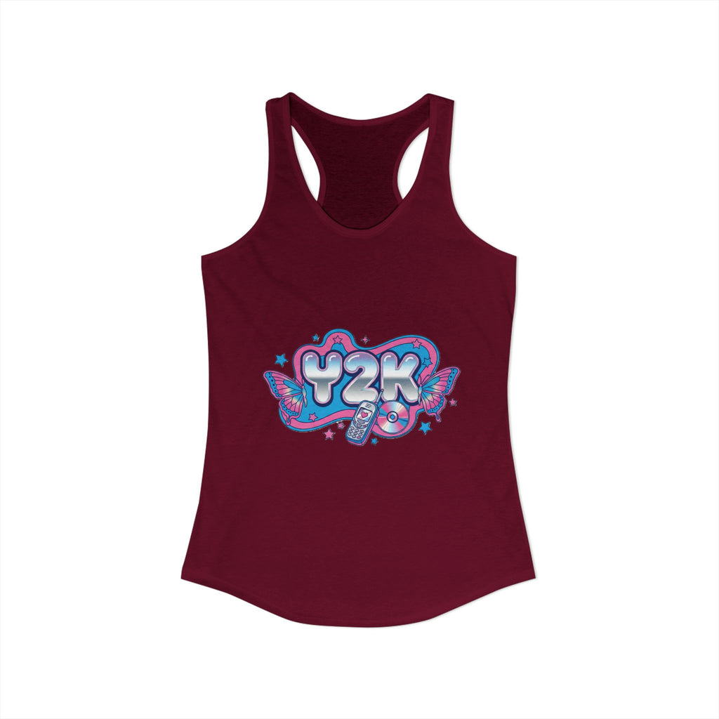 Y2K Racerback Tank Top 💿🦋✨