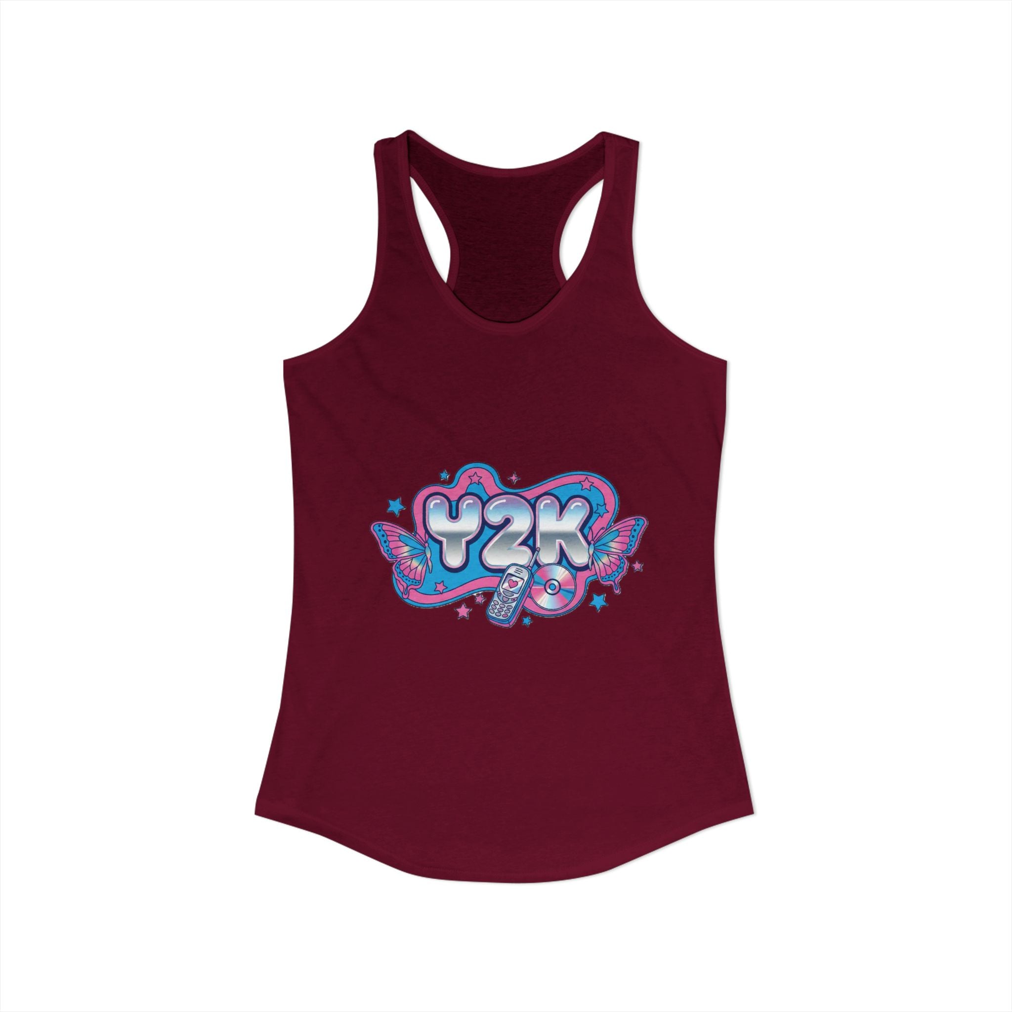 Y2K Racerback Tank Top 💿🦋✨