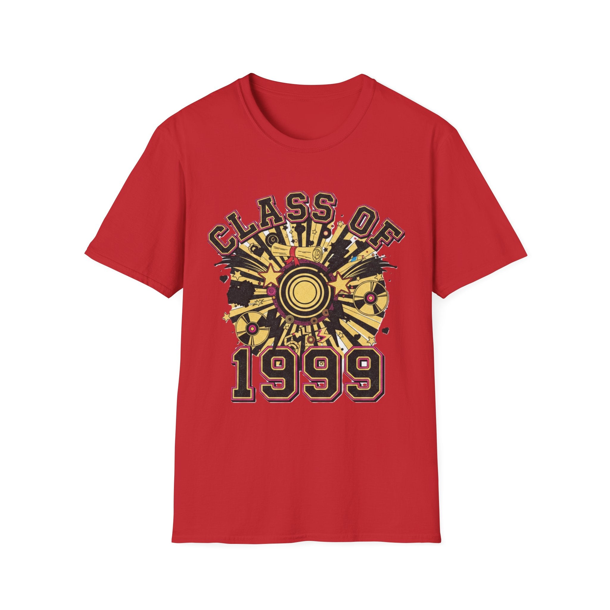 🎓 Class of 1999 T-Shirt | Retro Graduation Design, Vintage Year Tee ⭐