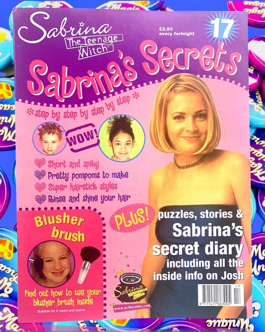 Sabrina the Teenage Witch Magazine — Choose Your Issue! Sabrina Secrets, 90s Collectibles, Nickelodeon, TGIF