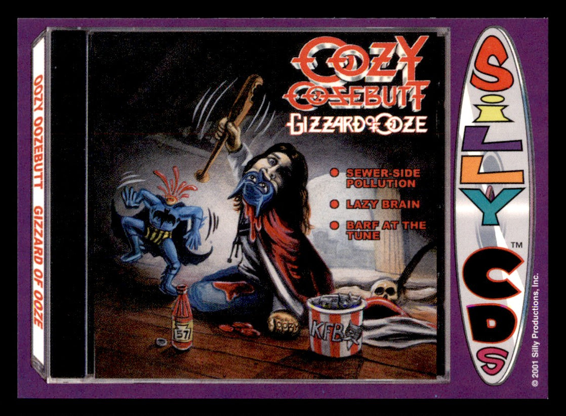Silly CD's Trading Cards — Sealed Box, Individual Cards, Stickers, Puzzles & Packs