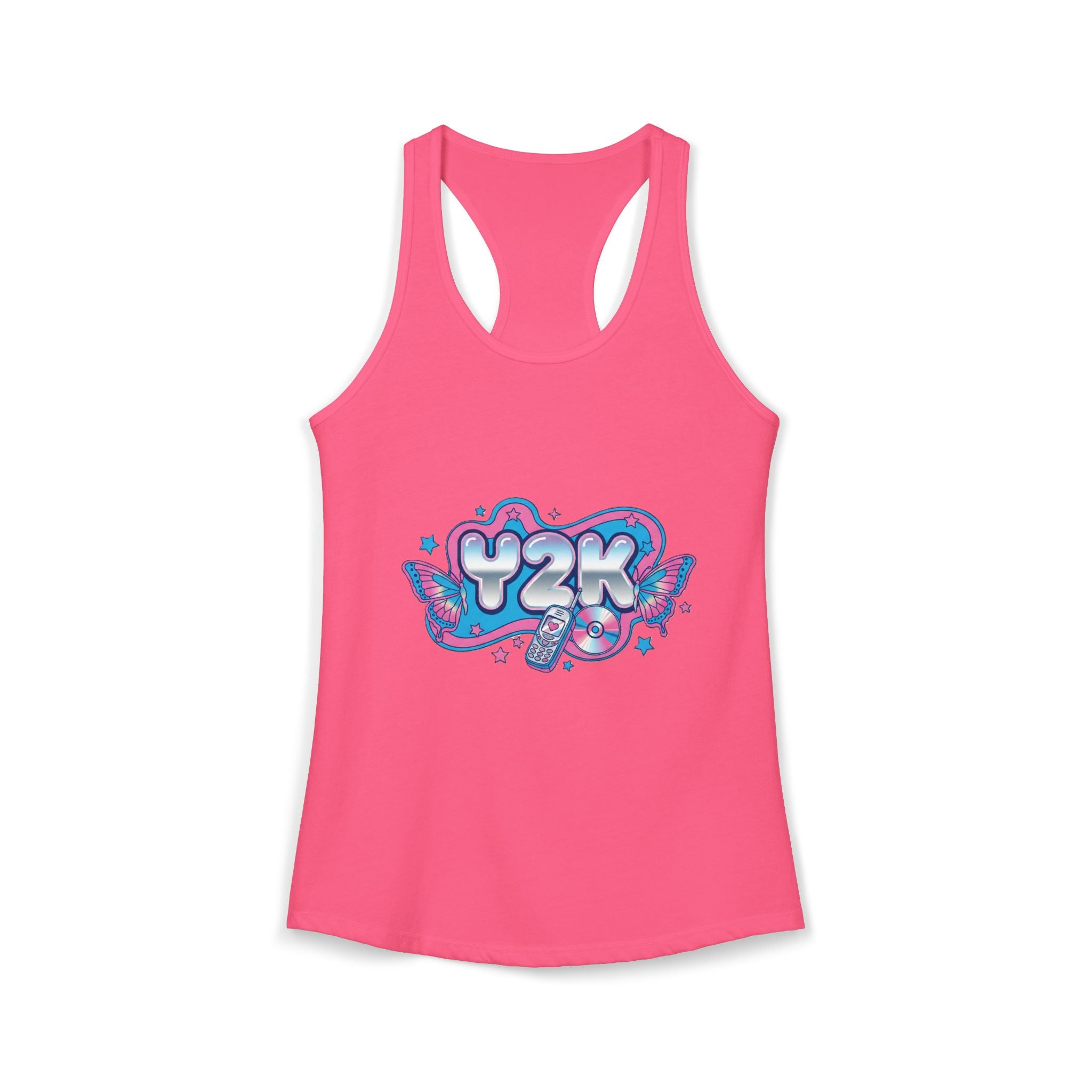 Y2K Racerback Tank Top 💿🦋✨
