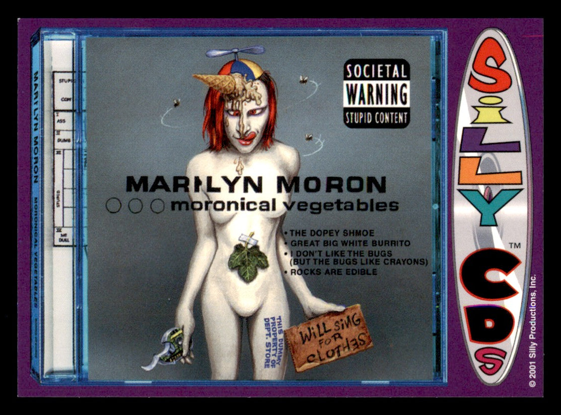 Silly CD's Trading Cards — Sealed Box, Individual Cards, Stickers, Puzzles & Packs
