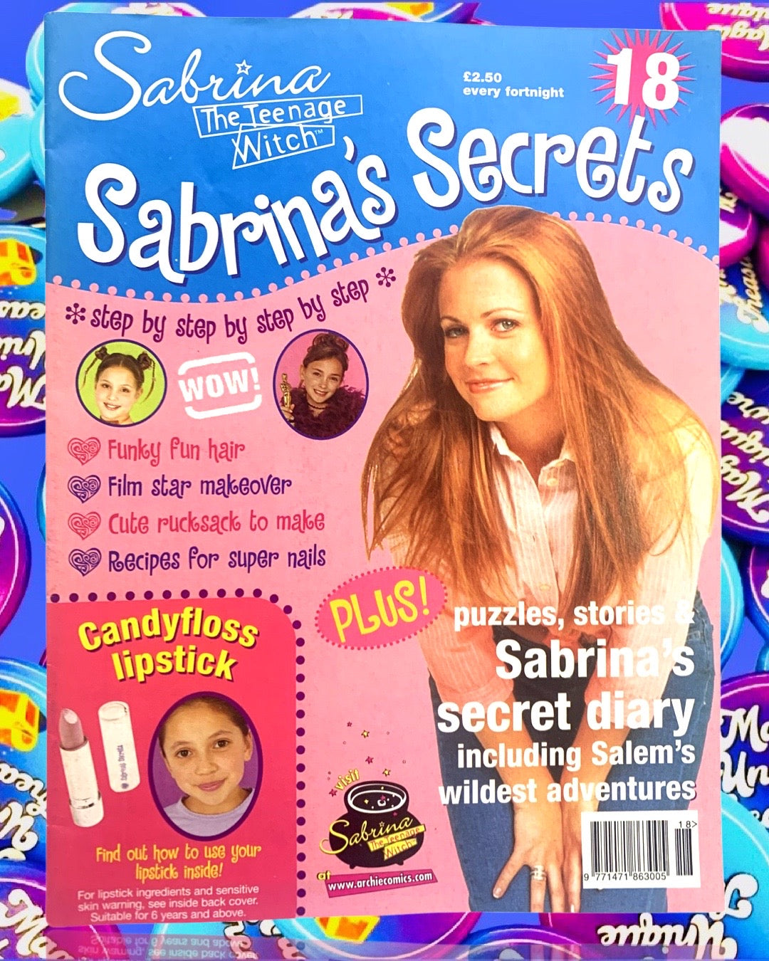 Sabrina the Teenage Witch Magazine — Choose Your Issue! Sabrina Secrets, 90s Collectibles, Nickelodeon, TGIF