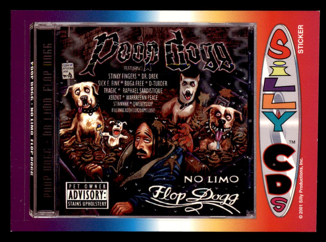 Silly CD's Trading Cards — Sealed Box, Individual Cards, Stickers, Puzzles & Packs