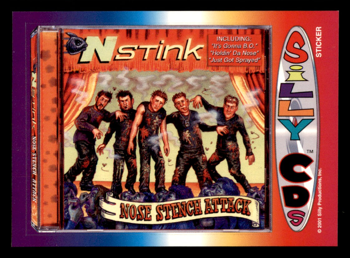 Silly CD's Trading Cards — Sealed Box, Individual Cards, Stickers, Puzzles & Packs