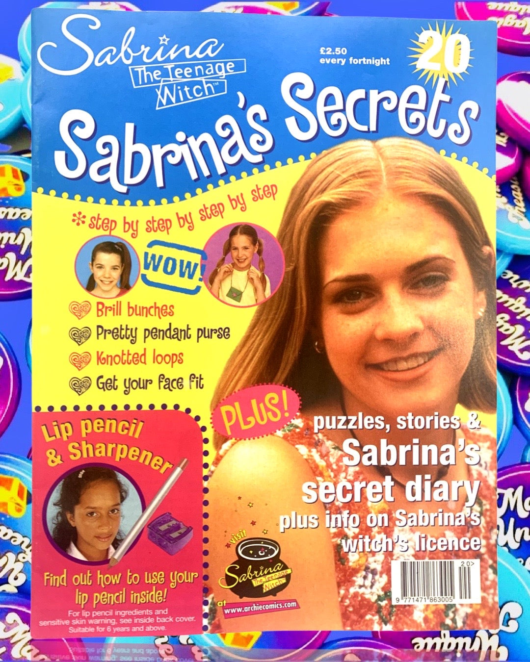 Sabrina the Teenage Witch Magazine — Choose Your Issue! Sabrina Secrets, 90s Collectibles, Nickelodeon, TGIF