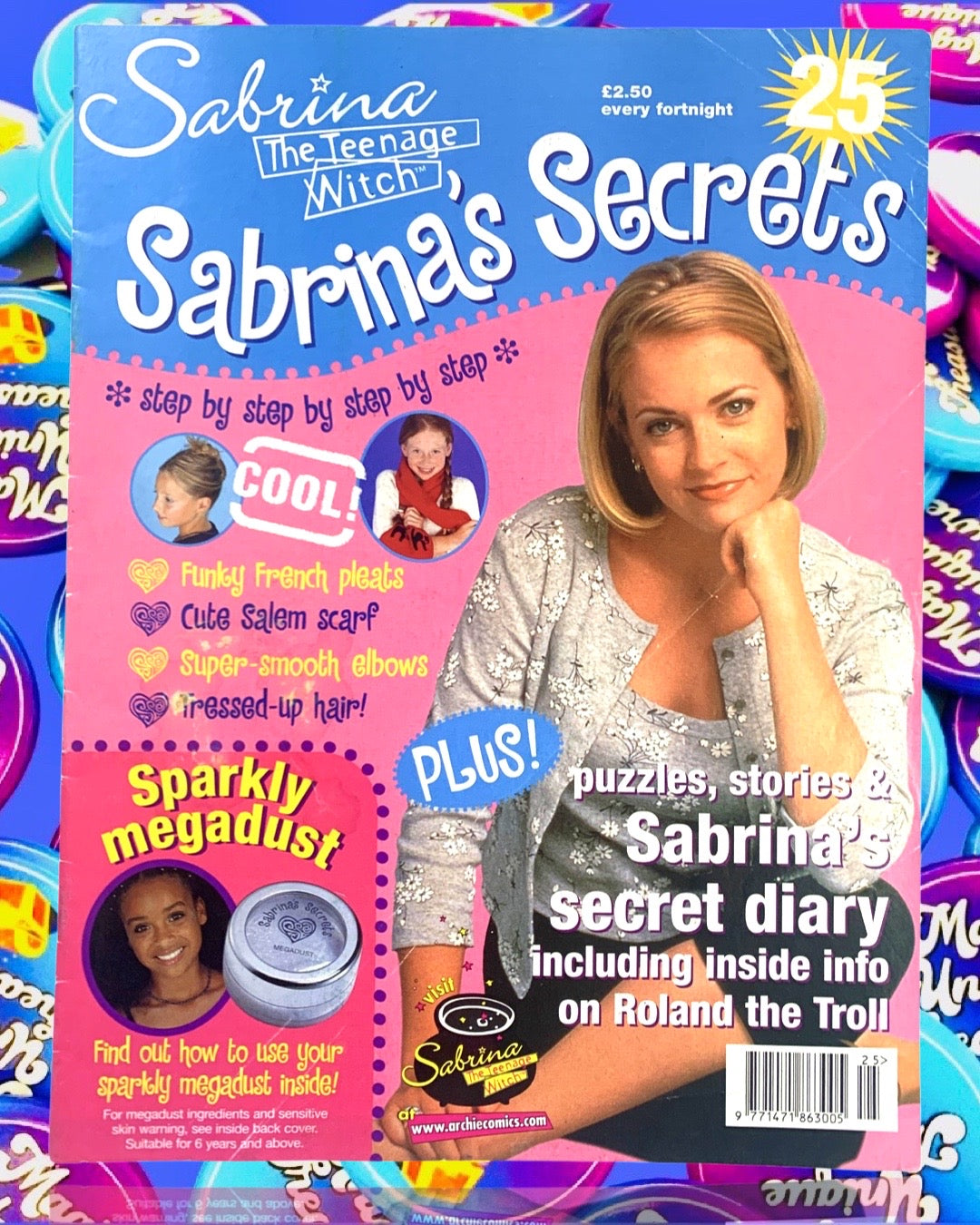 Sabrina the Teenage Witch Magazine — Choose Your Issue! Sabrina Secrets, 90s Collectibles, Nickelodeon, TGIF