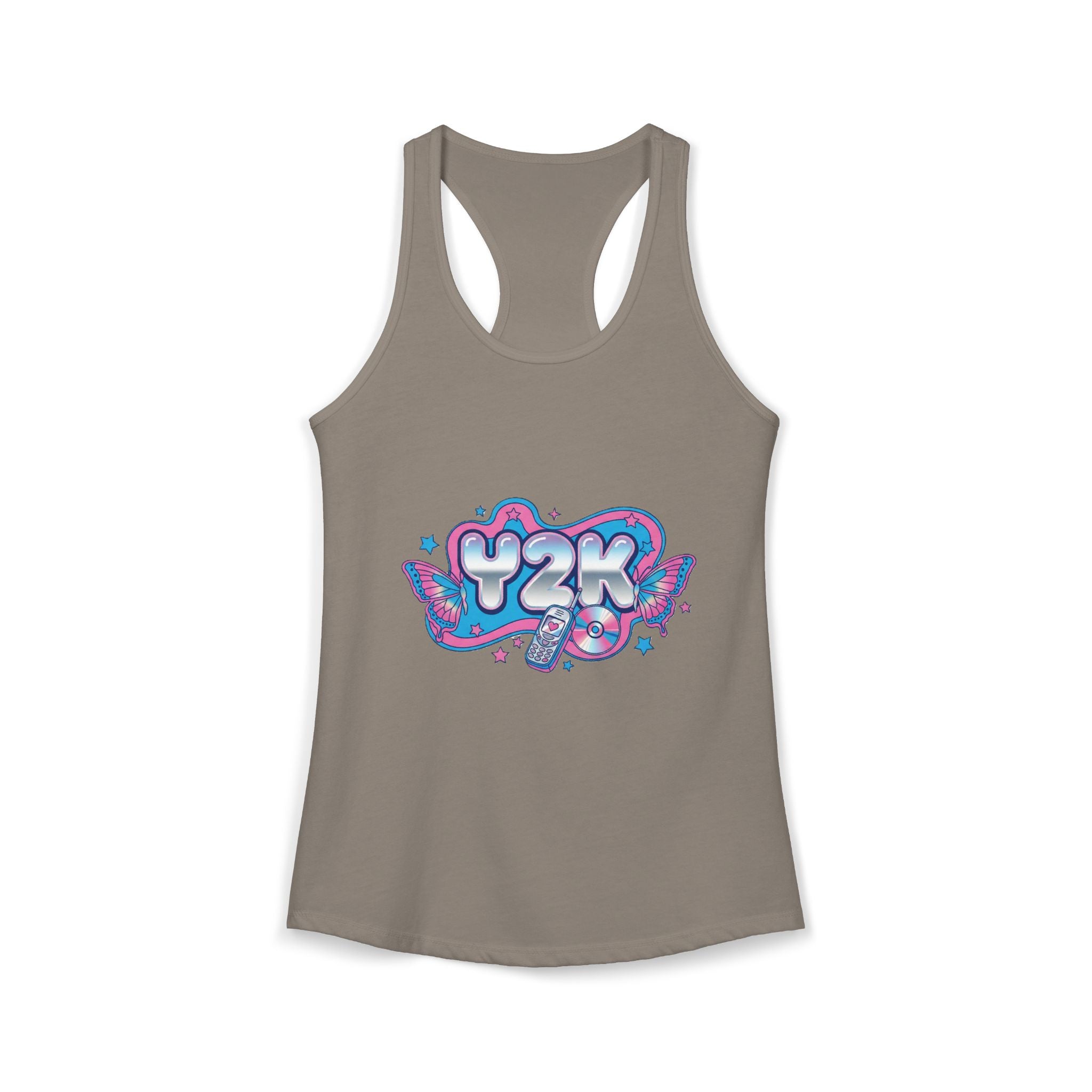 Y2K Racerback Tank Top 💿🦋✨