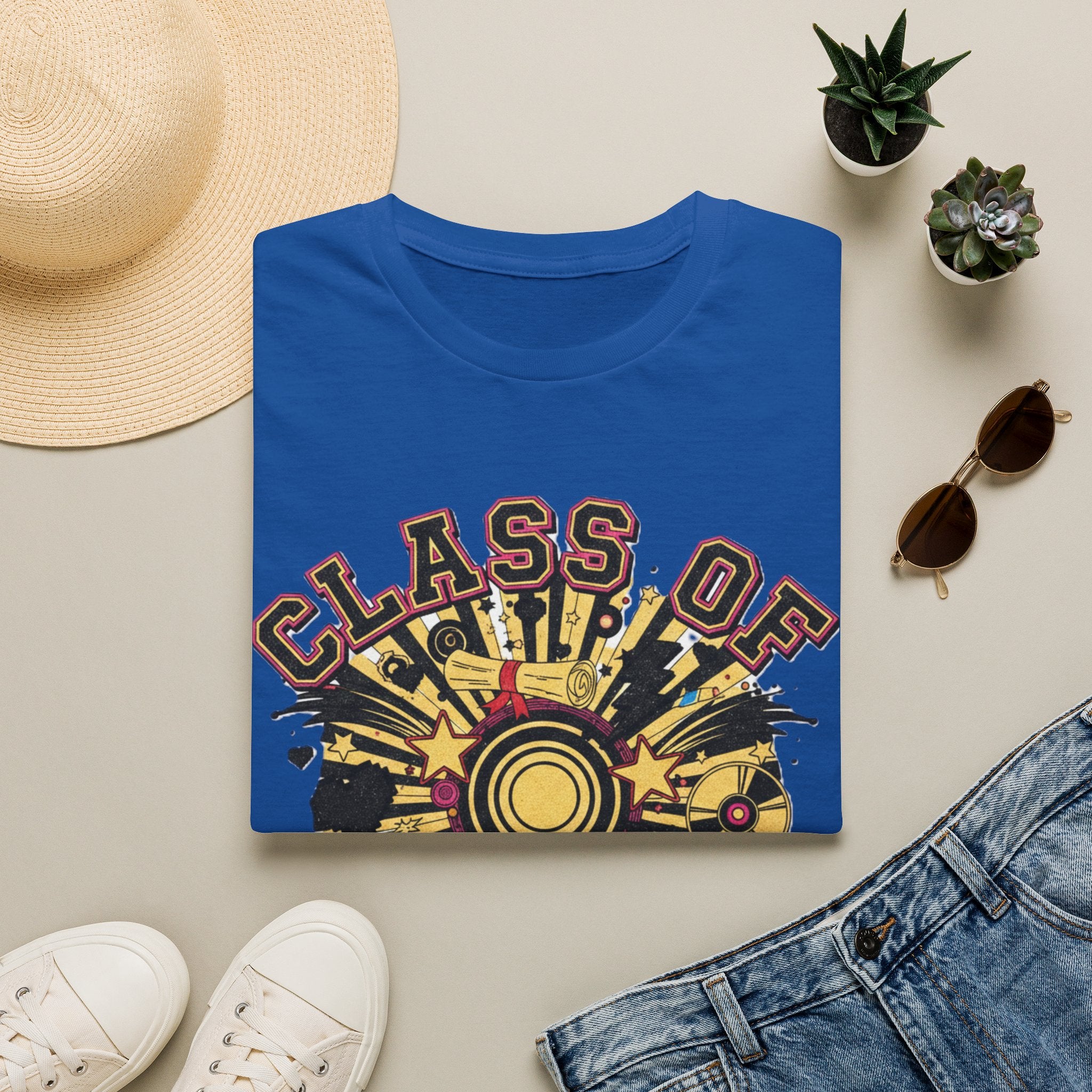 🎓 Class of 1999 T-Shirt | Retro Graduation Design, Vintage Year Tee ⭐