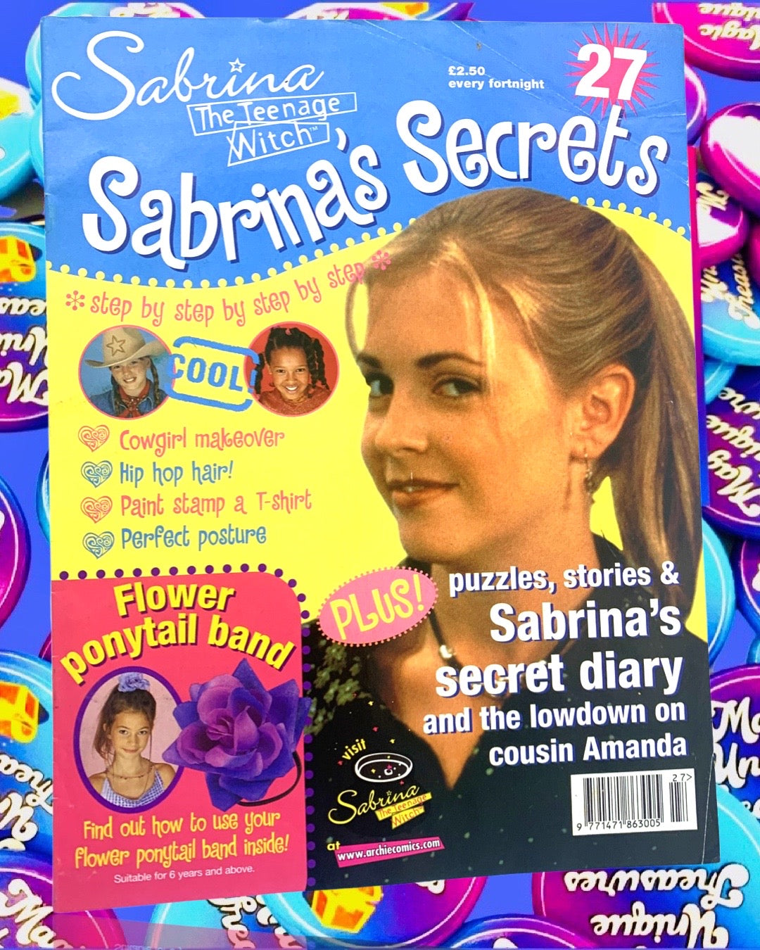 Sabrina the Teenage Witch Magazine — Choose Your Issue! Sabrina Secrets, 90s Collectibles, Nickelodeon, TGIF