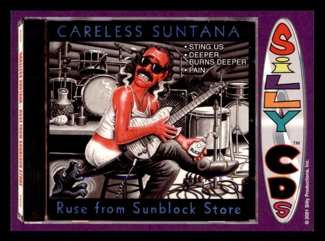 Silly CD's Trading Cards — Sealed Box, Individual Cards, Stickers, Puzzles & Packs