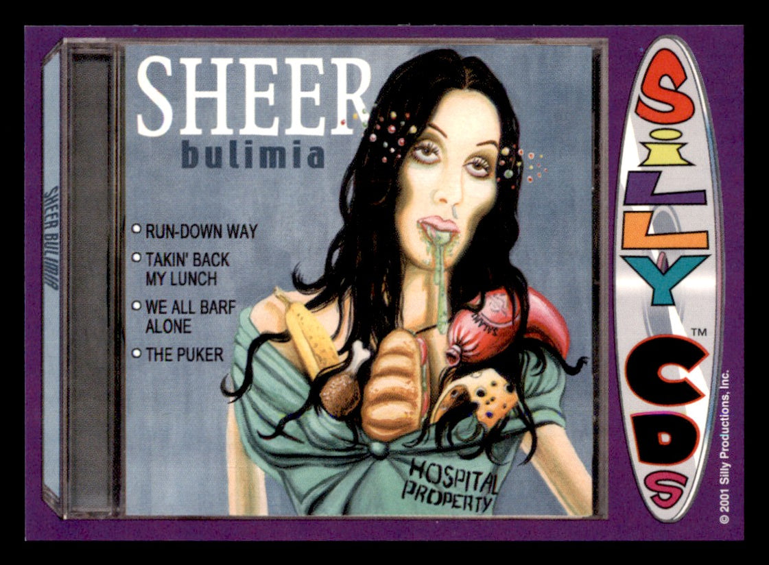 Silly CD's Trading Cards — Sealed Box, Individual Cards, Stickers, Puzzles & Packs