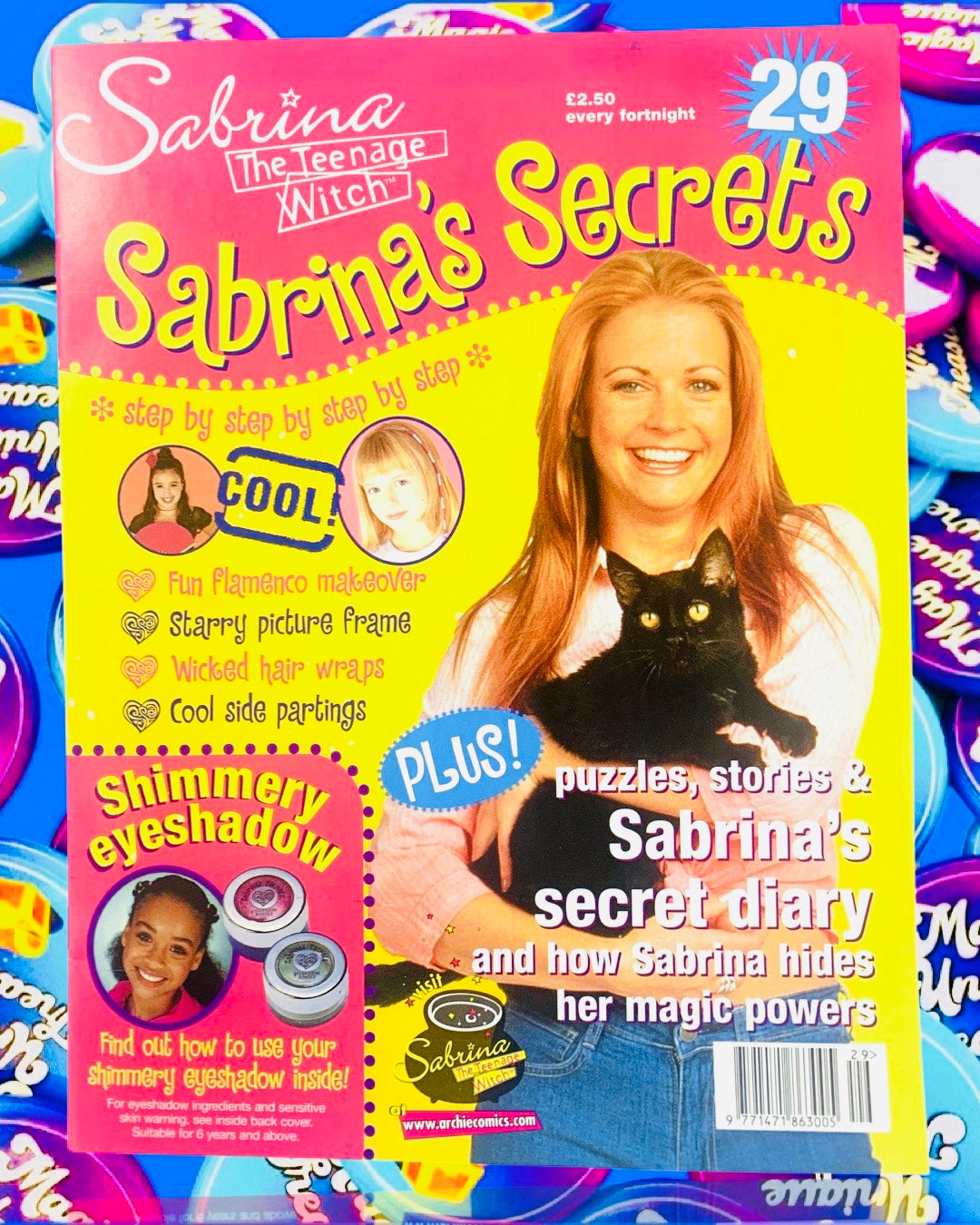 Sabrina the Teenage Witch Magazine — Choose Your Issue! Sabrina Secrets, 90s Collectibles, Nickelodeon, TGIF