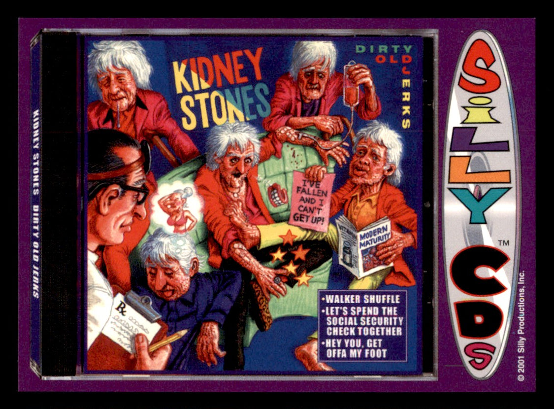 Silly CD's Trading Cards — Sealed Box, Individual Cards, Stickers, Puzzles & Packs
