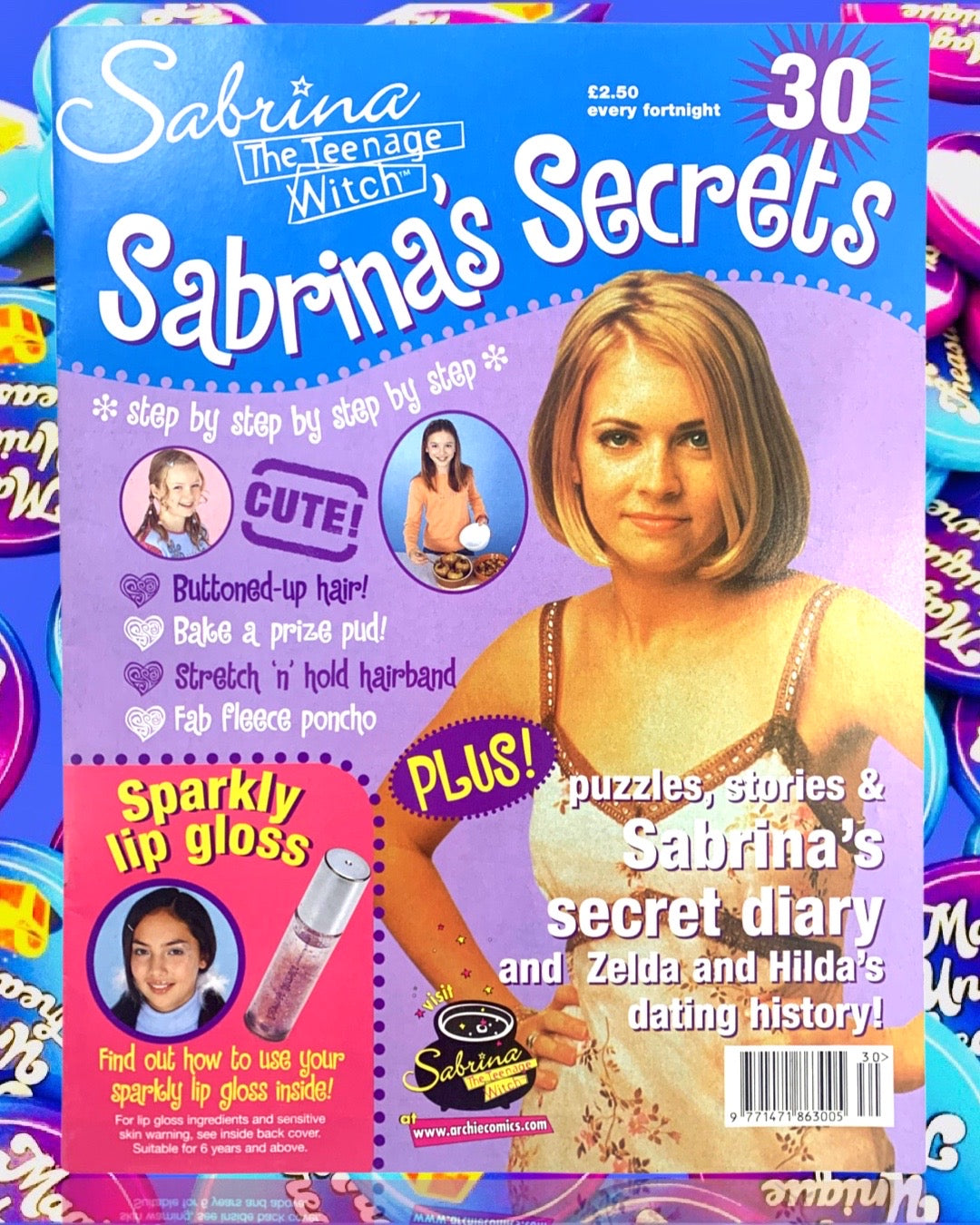 Sabrina the Teenage Witch Magazine — Choose Your Issue! Sabrina Secrets, 90s Collectibles, Nickelodeon, TGIF