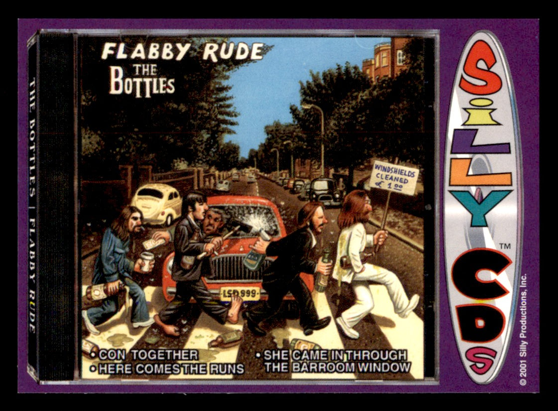 Silly CD's Trading Cards — Sealed Box, Individual Cards, Stickers, Puzzles & Packs