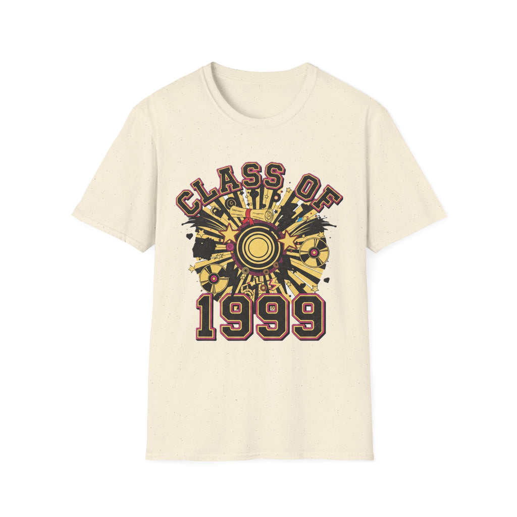 🎓 Class of 1999 T-Shirt | Retro Graduation Design, Vintage Year Tee ⭐